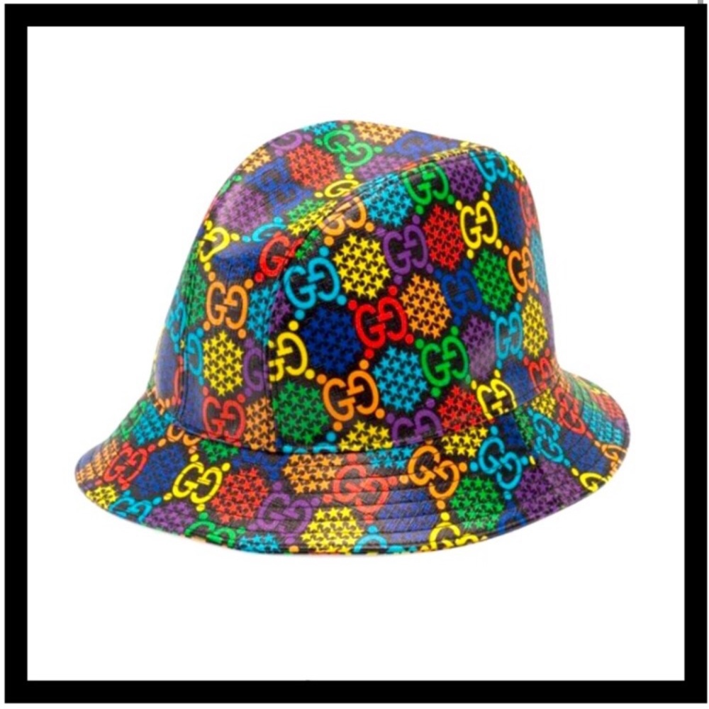 🦄😍New Gucci GG Psychedelic Fedora Hat